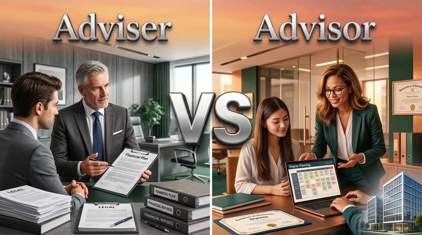 Adviser or Advisor