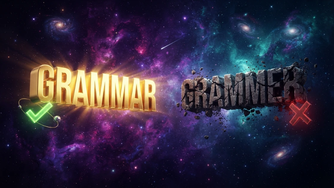 grammar or grammer:which spelling should you use
