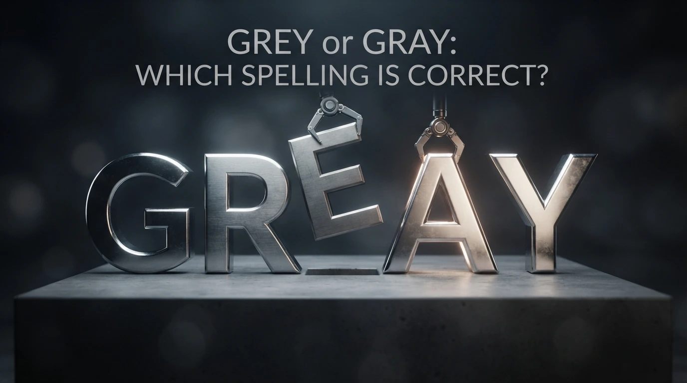 Grey or Gray