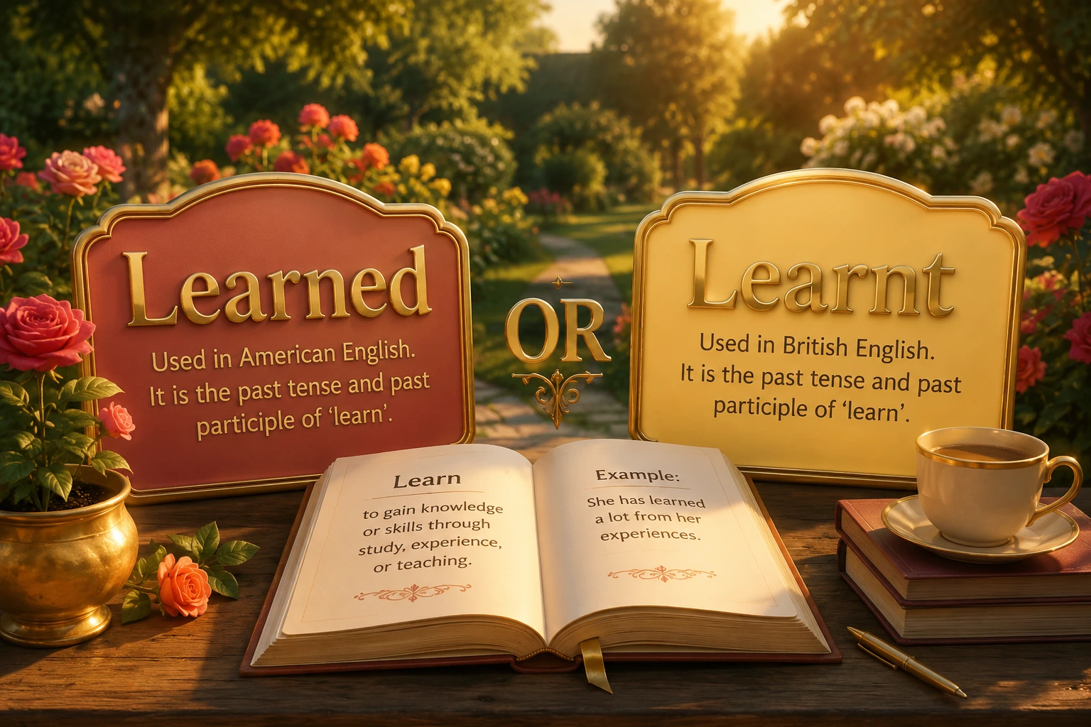 Learned or Learnt
