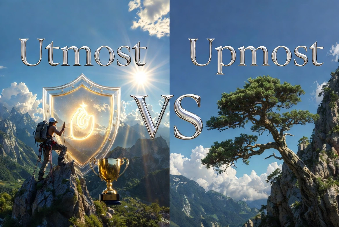 Utmost or Upmost