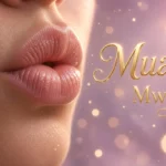 Muah or Mwah spelling comparison showing two informal ways to represent a kiss sound