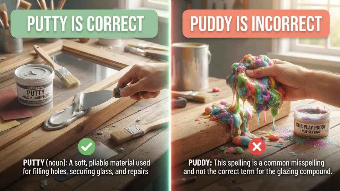 Putty or Puddy: Which spelling is Correct