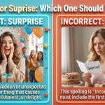 Surprise or Suprise: Which Spelling Is Correct?
