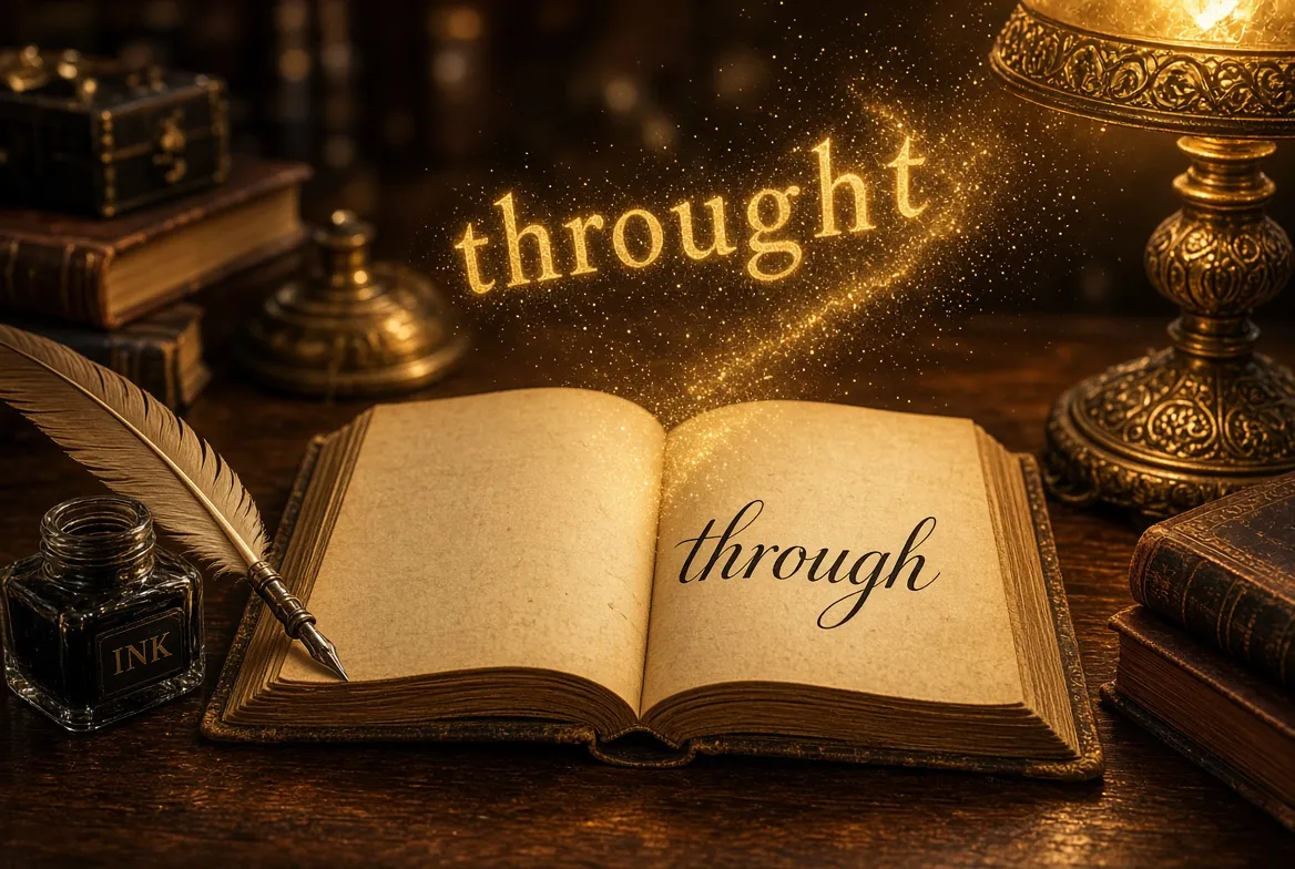 Throught or Through: correct spelling comparison