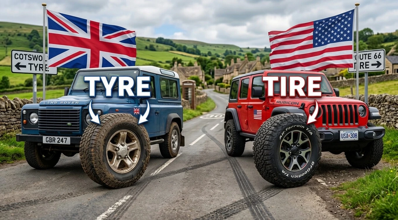 Tyre or Tire: which Spelling is correct?