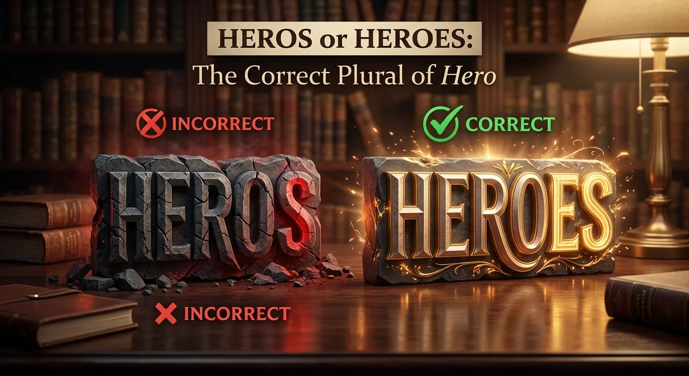 heros or heroes: what should you use?